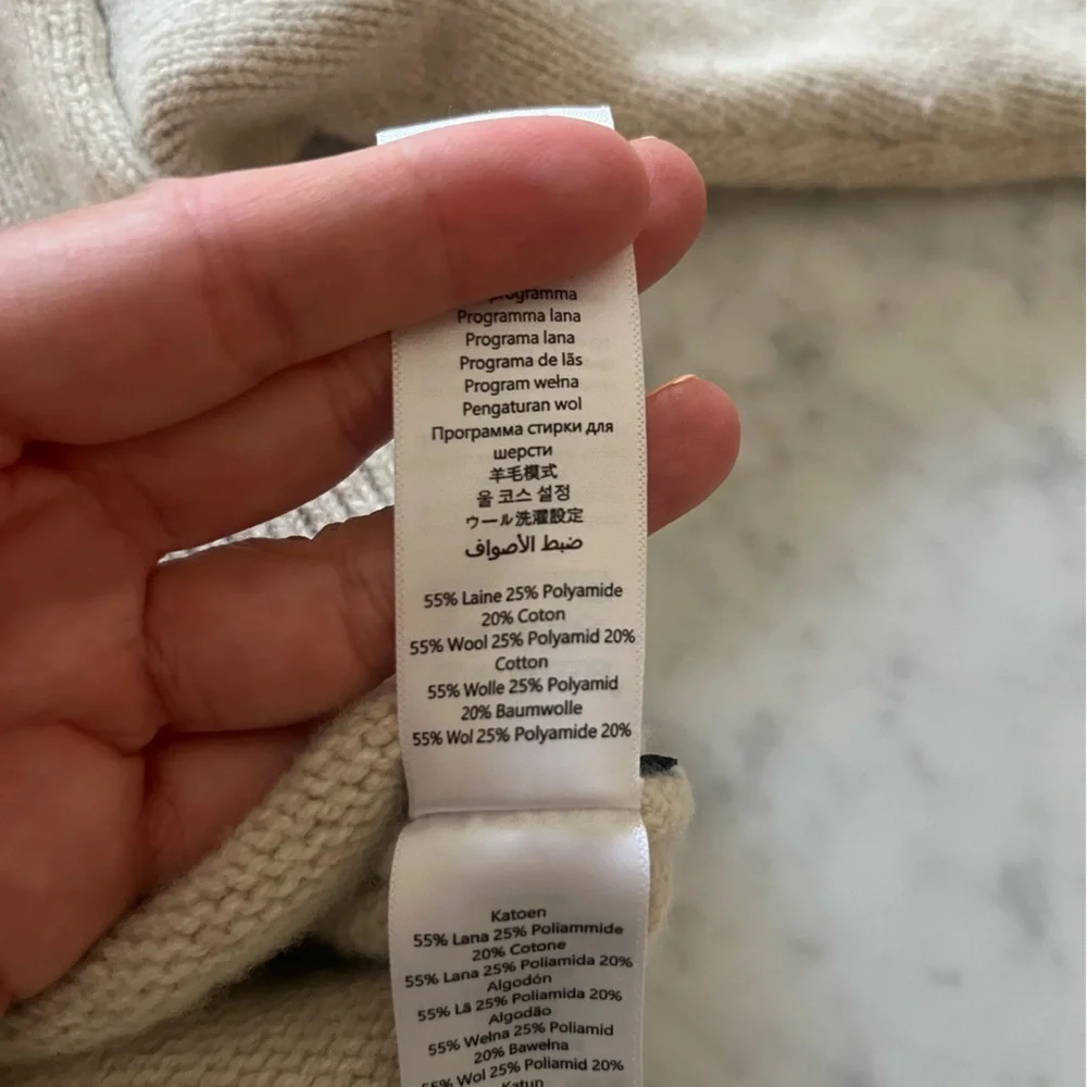 Petit Bateau Heart Cream Sweater - Picture 4 of 7